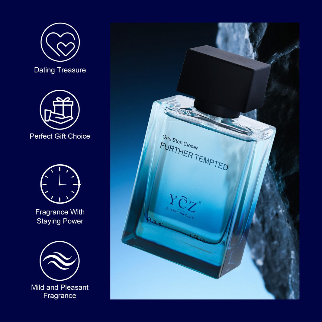 Ycz Midnight Marine Eau de Parfum for Men, 1.7 Fl Oz (50 mL), Long-Lasting Cologne, Fresh Marine & Woody Fragrance with Grapefruit, Ginger and Cedar Notes for Daily Wear, Date Night and Gifts-Ycz Midnight Marine Eau de Parfum for Men, 1.7 Fl Oz (50 mL), Long-Lasting Cologne, Fresh Marine & Woody Fragrance with Grapefruit, Ginger and Cedar Notes for Daily Wear, Date Night and Gifts