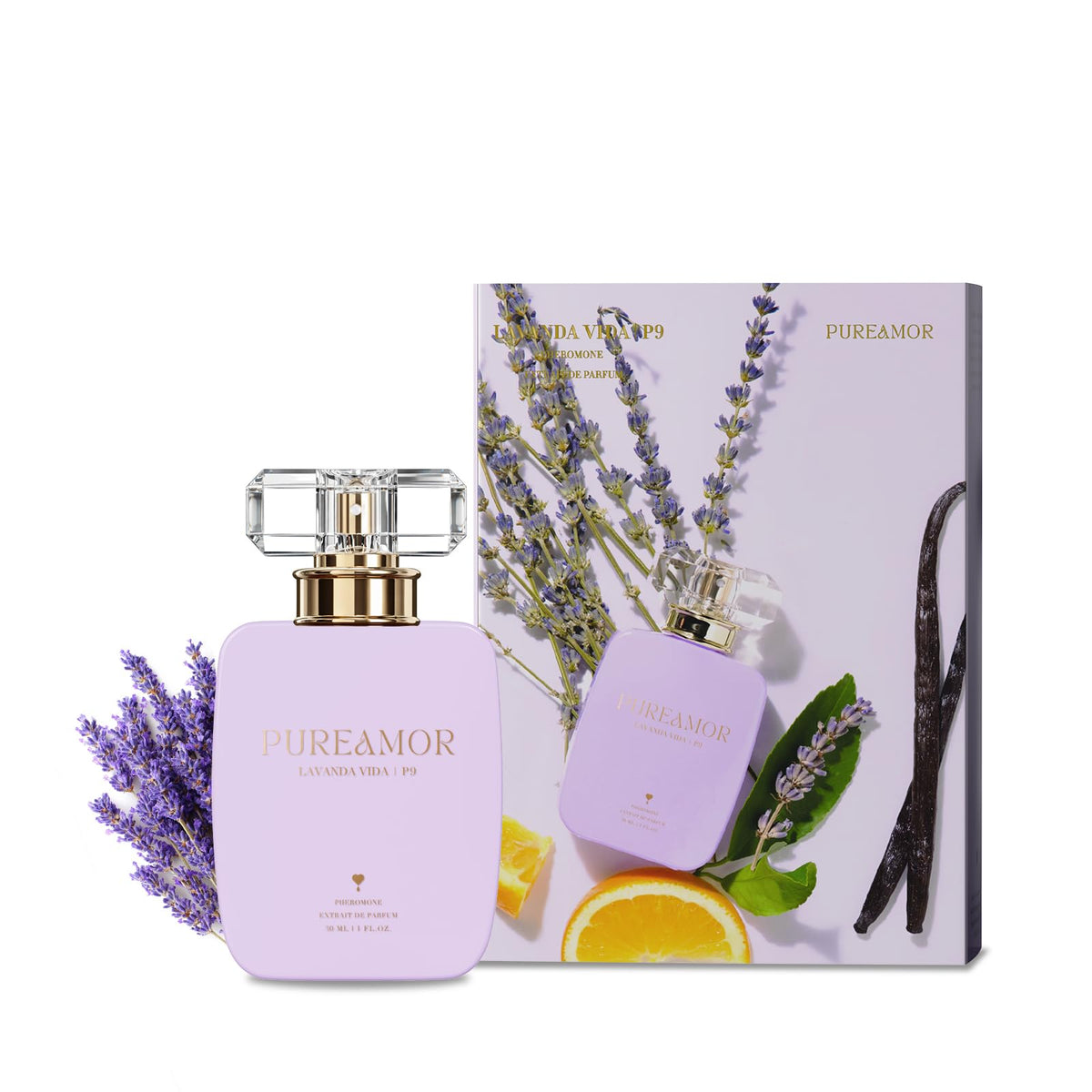 PUREAMOR Pheromone Perfume for Women, Moonlight Mellow Extrait de Parfum - Long Lasting Sweet Floral Gourmand Scent, 30% High Concentration, Full Size Fragrance Spray, 1.0 oz / 30 ml-PUREAMOR Pheromone Perfume for Women, Moonlight Mellow Extrait de Parfum - Long Lasting Sweet Floral Gourmand Scent, 30% High Concentration, Full Size Fragrance Spray, 1.0 oz / 30 ml