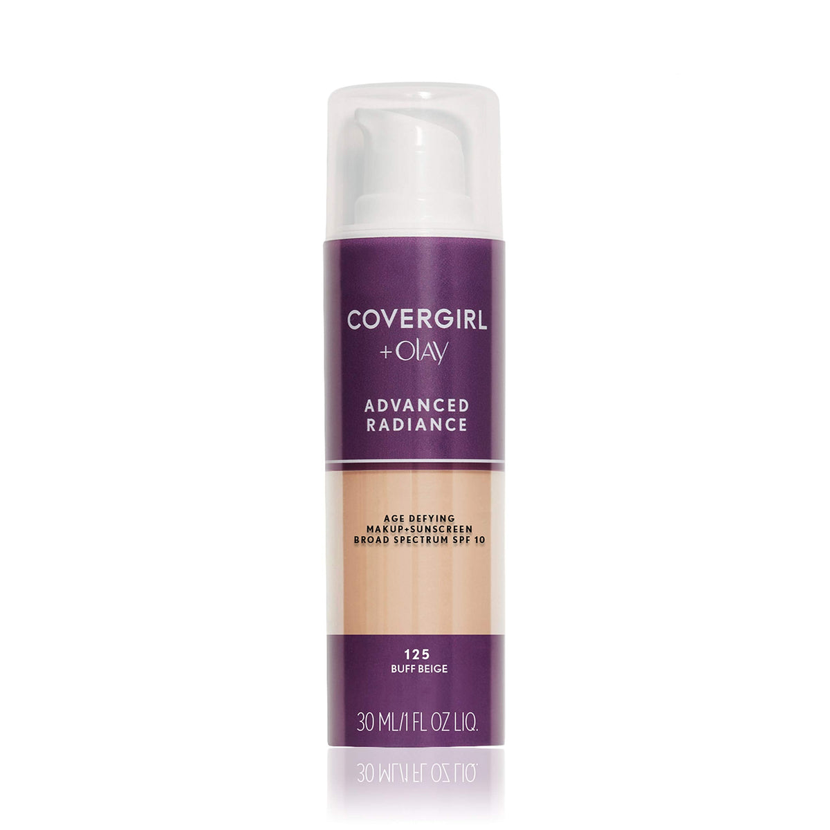 COVERGIRL Advanced Radiance Age-Defying Foundation Makeup, Classic Beige, 1 oz (Packaging May Vary)-COVERGIRL Advanced Radiance Age-Defying Foundation Makeup, Classic Beige, 1 oz (Packaging May Vary)