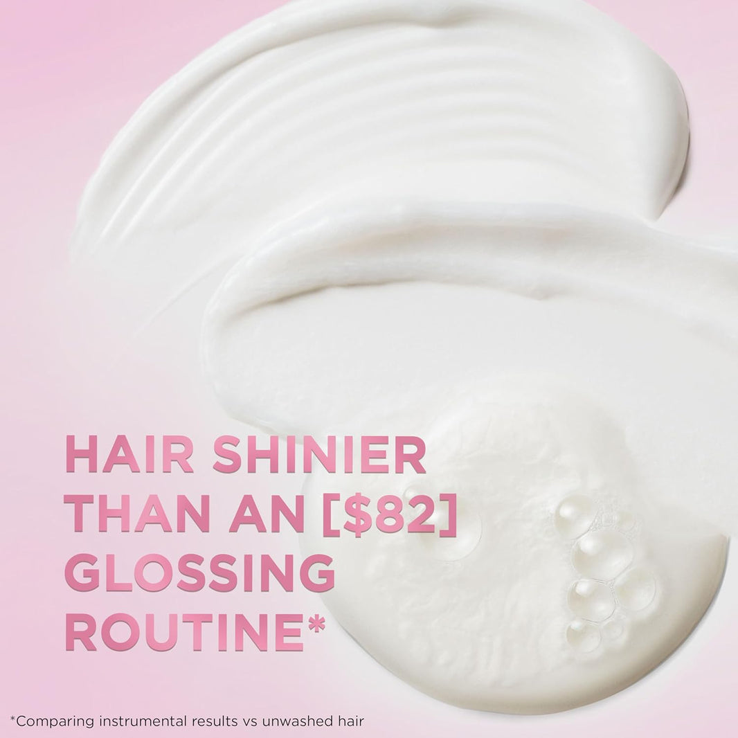 L'Oreal Paris Sulfate Free Glossing Lamination Hair Mask, 5-Minute Rinse-Off Hair Treatment with Glycolic Acid for Glass Shine, Smoothness & Soft Feel, Color Caring, EverPure, 5.1 Fl Oz-L'Oreal Paris Sulfate Free Glossing Lamination Hair Mask, 5-Minute Rinse-Off Hair Treatment with Glycolic Acid for Glass Shine, Smoothness & Soft Feel, Color Caring, EverPure, 5.1 Fl Oz