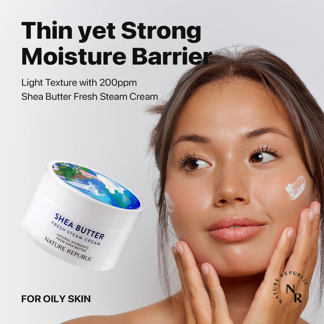Nature Republic Shea Butter Fresh Steam Cream-Nature Republic Shea Butter Fresh Steam Cream