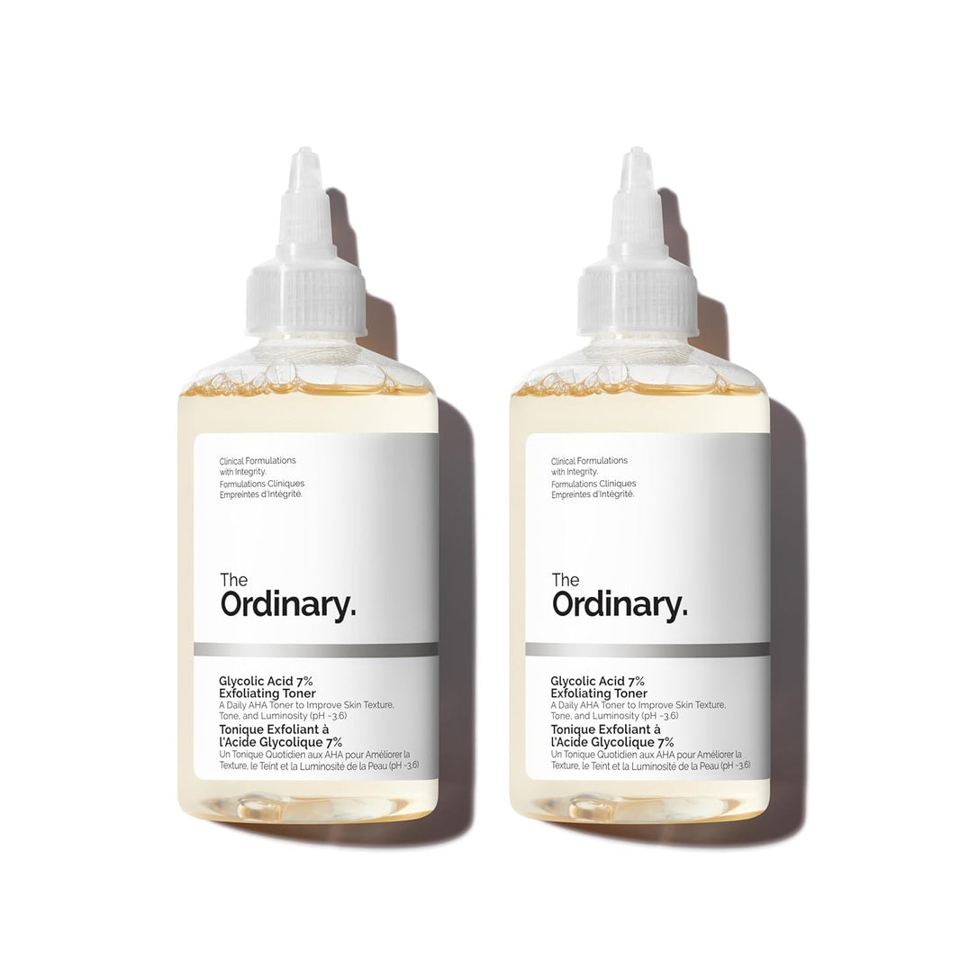 The Ordinary Glycolic Acid 7% Exfoliating Toner, Brightening and Smoothing Daily Toner for More Even-Looking Skin Tone-The Ordinary Glycolic Acid 7% Exfoliating Toner, Brightening and Smoothing Daily Toner for More Even-Looking Skin Tone