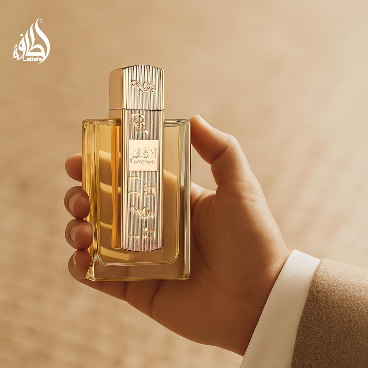Lattafa Angham - Citrus, Lavender, Musk, Amber, Vanilla - Eau de Parfum Long-Lasting Fragrance for Unisex, 3.40 Ounce / 100 ml-Lattafa Angham - Citrus, Lavender, Musk, Amber, Vanilla - Eau de Parfum Long-Lasting Fragrance for Unisex, 3.40 Ounce / 100 ml