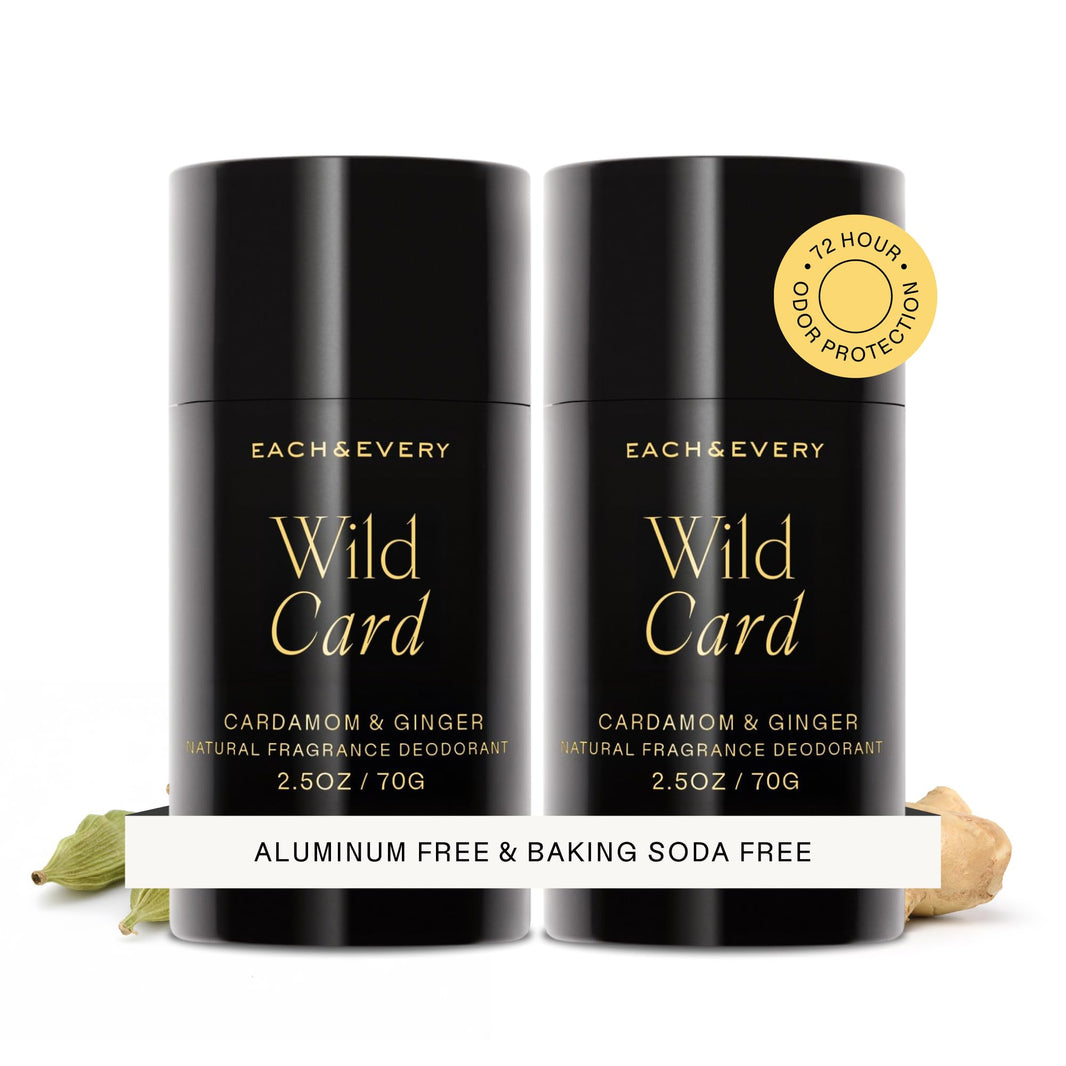 Each & Every Aluminum Free Deodorant for Women & Men – Natural Fragrance 72-Hr Odor Protection, Non-Toxic Deodorant for Sensitive Skin, EWG Verified, Baking Soda Free - Cedar & Vanilla 2 Pack, 2.5oz-Each & Every Aluminum Free Deodorant for Women & Men – Natural Fragrance 72-Hr Odor Protection, Non-Toxic Deodorant for Sensitive Skin, EWG Verified, Baking Soda Free - Cedar & Vanilla 2 Pack, 2.5oz