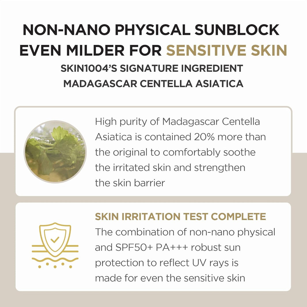 SKIN1004 Madagascar Centella Air-Fit Suncream Plus-SKIN1004 Madagascar Centella Air-Fit Suncream Plus