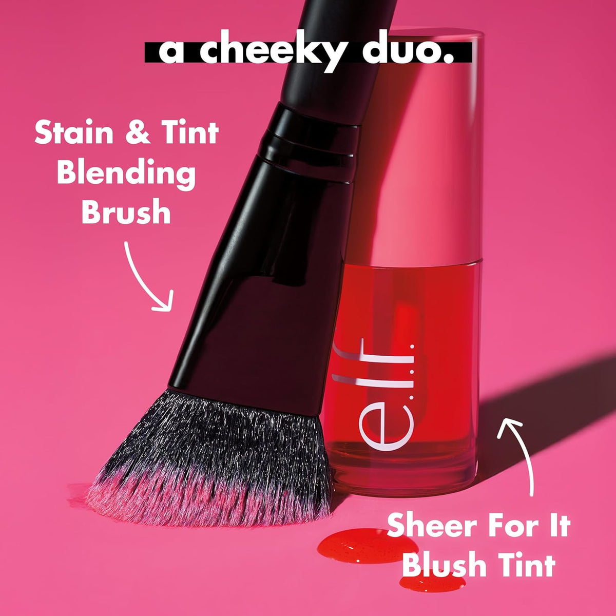 e.l.f. Sheer For It Blush Tint, Multi-Use, Long-Lasting Lip & Cheek Makeup, Creates A Natural Flush Finish, Vegan & Cruelty-Free, Plums Up-e.l.f. Sheer For It Blush Tint, Multi-Use, Long-Lasting Lip & Cheek Makeup, Creates A Natural Flush Finish, Vegan & Cruelty-Free, Plums Up