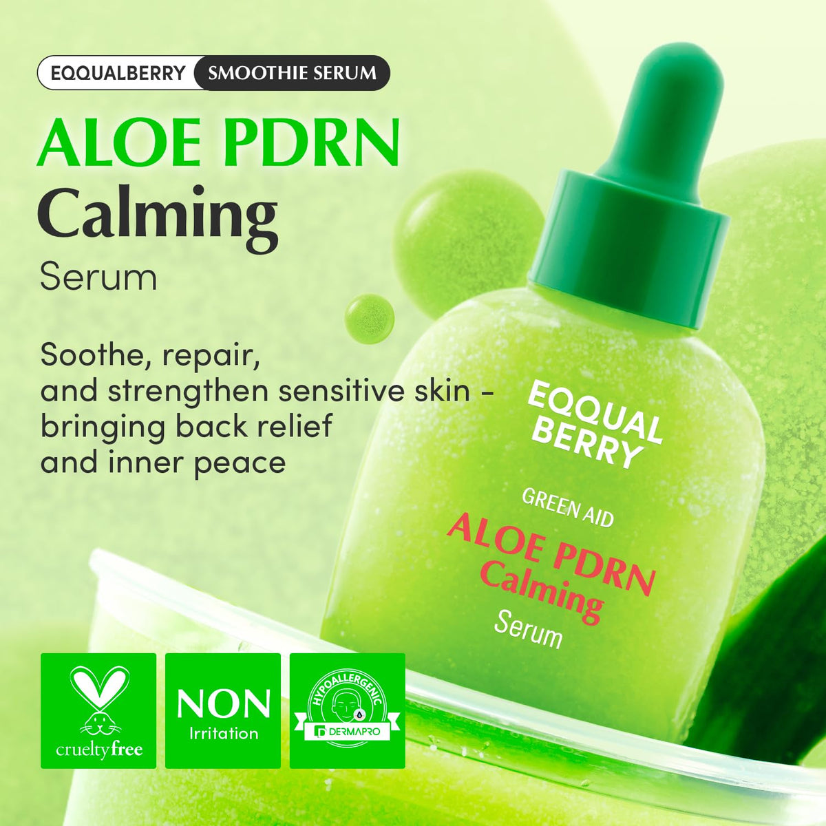 EQQUALBERRY Aloe PDRN Calming Serum-EQQUALBERRY Aloe PDRN Calming Serum
