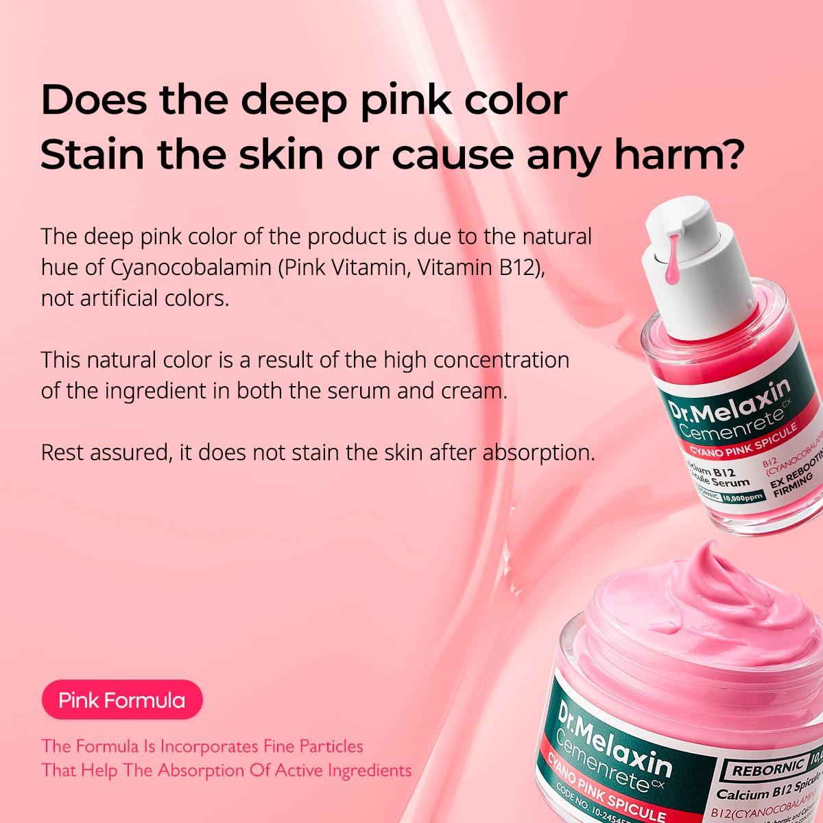 Dr. Melaxin Cemenrete Cyano Pink Spicule Cream-Dr. Melaxin Cemenrete Cyano Pink Spicule Cream