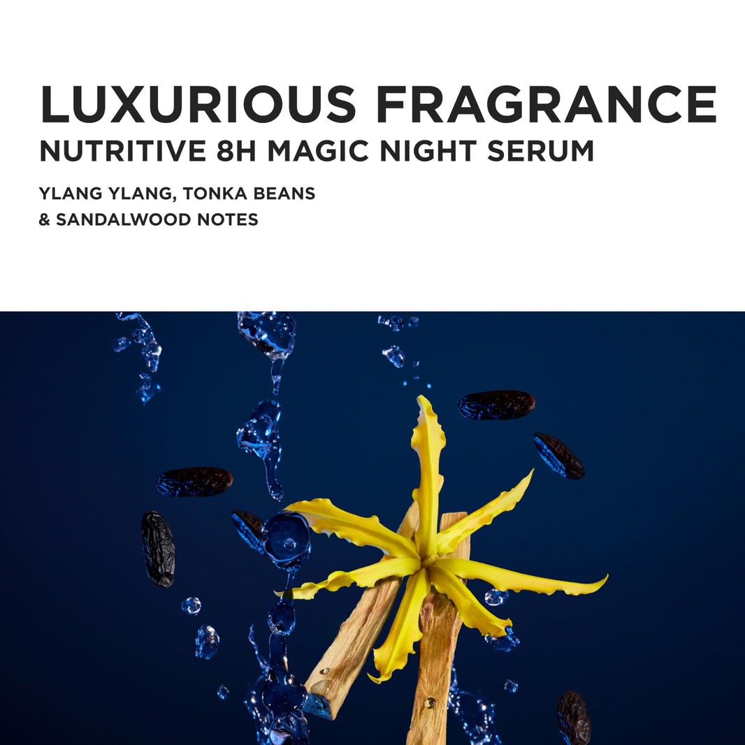 Kerastase Nutritive 8H Magic Night Serum - Overnight Treatment for Dry Hair, Enhances Shine, Nourishes and Reduces Frizz, With Plant-Based Proteins-Kerastase Nutritive 8H Magic Night Serum - Overnight Treatment for Dry Hair, Enhances Shine, Nourishes and Reduces Frizz, With Plant-Based Proteins