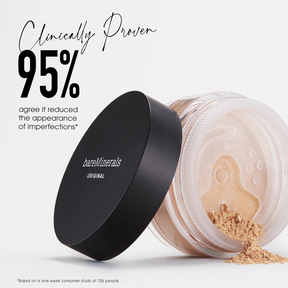 bareMinerals Original Loose Powder Foundation SPF 15 - Powder Face Makeup with Added Sun Protection - Sheer to Full Coverage Foundation-bareMinerals Original Loose Powder Foundation SPF 15 - Powder Face Makeup with Added Sun Protection - Sheer to Full Coverage Foundation