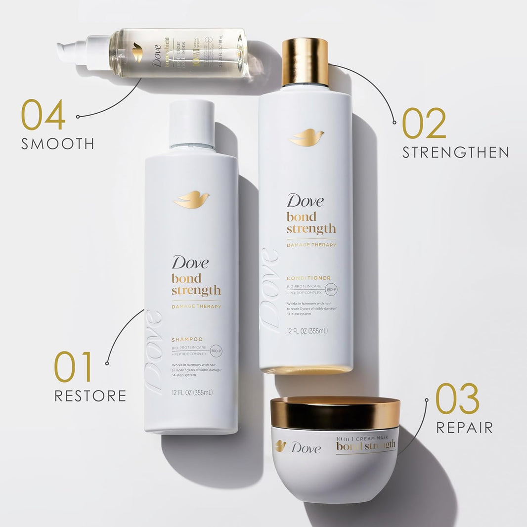 Dove Hair Intensive Repair 10in1 Serum Mask for Damaged Hair with Bio-Protein Care Technology and Amino Serum 9.2 fl oz-Dove Hair Intensive Repair 10in1 Serum Mask for Damaged Hair with Bio-Protein Care Technology and Amino Serum 9.2 fl oz