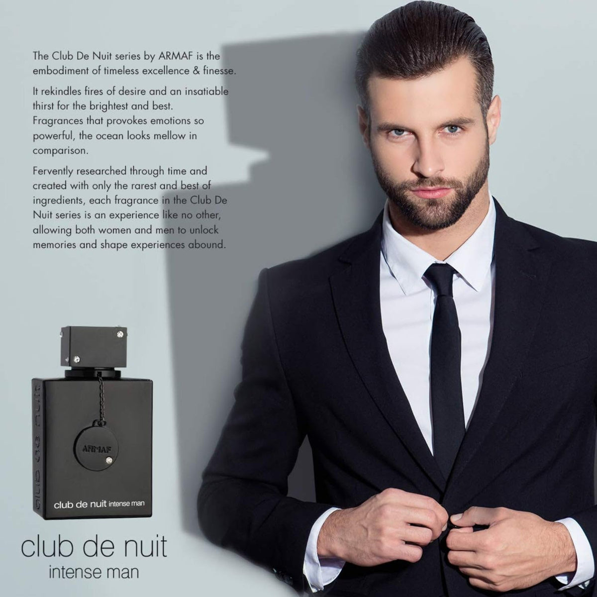 Armaf Club De Nuit Intense for Men Eau de Parfum Spray, 6.8 Ounce / 200 ml-Armaf Club De Nuit Intense for Men Eau de Parfum Spray, 6.8 Ounce / 200 ml