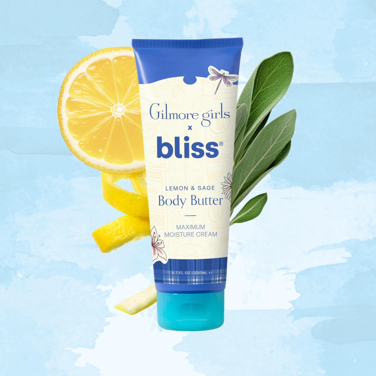 Bliss Lemon and Sage Body Butter - Iconic Scent with Shea Butter and Coconut Oil for Long-Lasting Maximum Moisture - Body Lotion for Smooth, Soft Skin - Vegan and Cruelty-Free - 6.7 Fl Oz-Bliss Lemon and Sage Body Butter - Iconic Scent with Shea Butter and Coconut Oil for Long-Lasting Maximum Moisture - Body Lotion for Smooth, Soft Skin - Vegan and Cruelty-Free - 6.7 Fl Oz