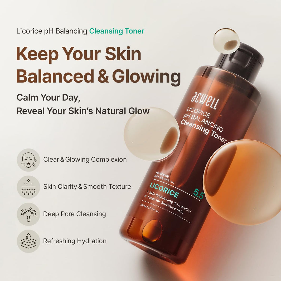 ACWELL Licorice pH Balancing Cleansing Toner-ACWELL Licorice pH Balancing Cleansing Toner