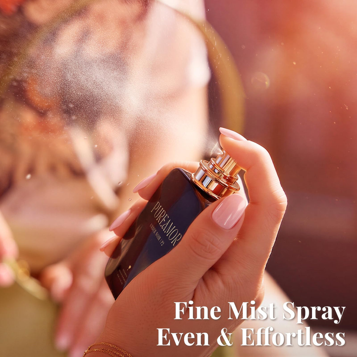 PUREAMOR Pheromone Perfume for Women, Moonlight Mellow Extrait de Parfum - Long Lasting Sweet Floral Gourmand Scent, 30% High Concentration, Full Size Fragrance Spray, 1.0 oz / 30 ml-PUREAMOR Pheromone Perfume for Women, Moonlight Mellow Extrait de Parfum - Long Lasting Sweet Floral Gourmand Scent, 30% High Concentration, Full Size Fragrance Spray, 1.0 oz / 30 ml