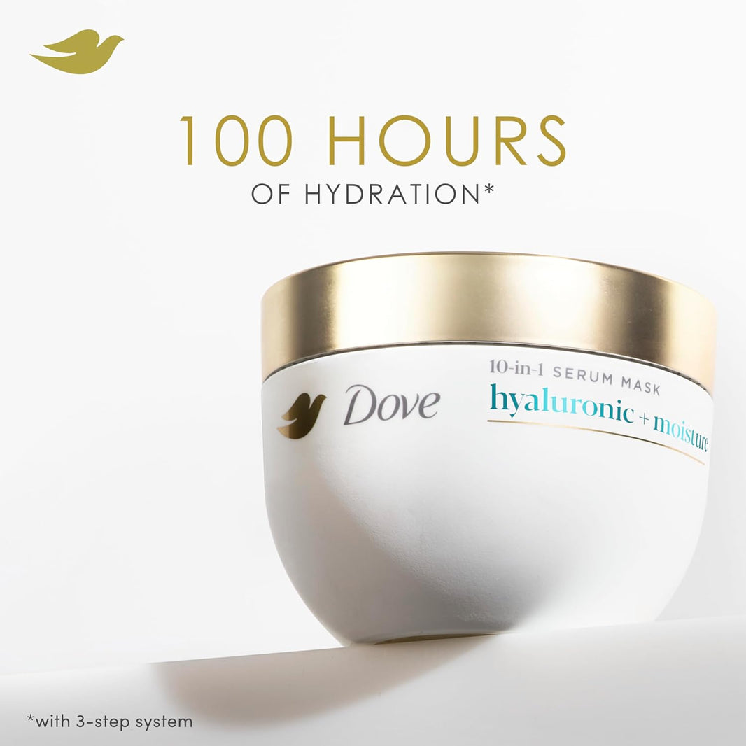 Dove Hair Intensive Repair 10in1 Serum Mask for Damaged Hair with Bio-Protein Care Technology and Amino Serum 9.2 fl oz-Dove Hair Intensive Repair 10in1 Serum Mask for Damaged Hair with Bio-Protein Care Technology and Amino Serum 9.2 fl oz
