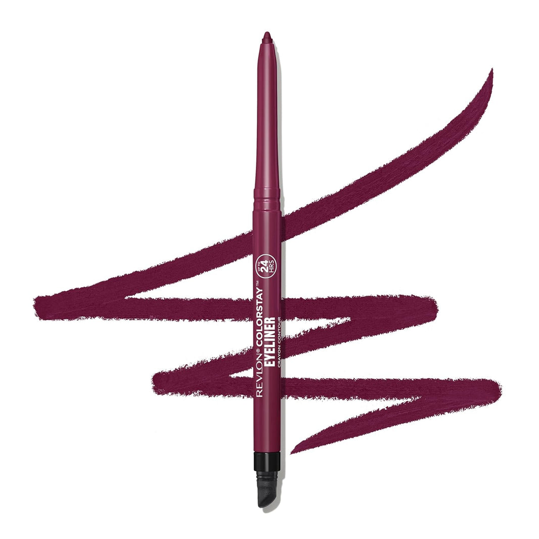 Revlon ColorStay Pencil Waterproof Eyeliner, Smudge-Proof, Eye Makeup with Built-In Sharpener, Long-Lasting, Matte Finish, 201 Black, 2 pack-Revlon ColorStay Pencil Waterproof Eyeliner, Smudge-Proof, Eye Makeup with Built-In Sharpener, Long-Lasting, Matte Finish, 201 Black, 2 pack