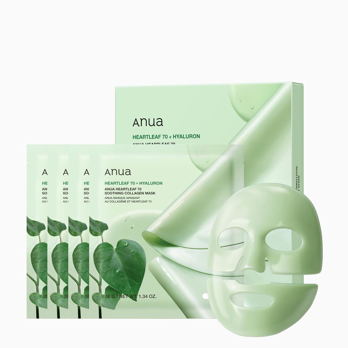 Anua Heartleaf 70 Soothing Collagen Mask-Anua Heartleaf 70 Soothing Collagen Mask