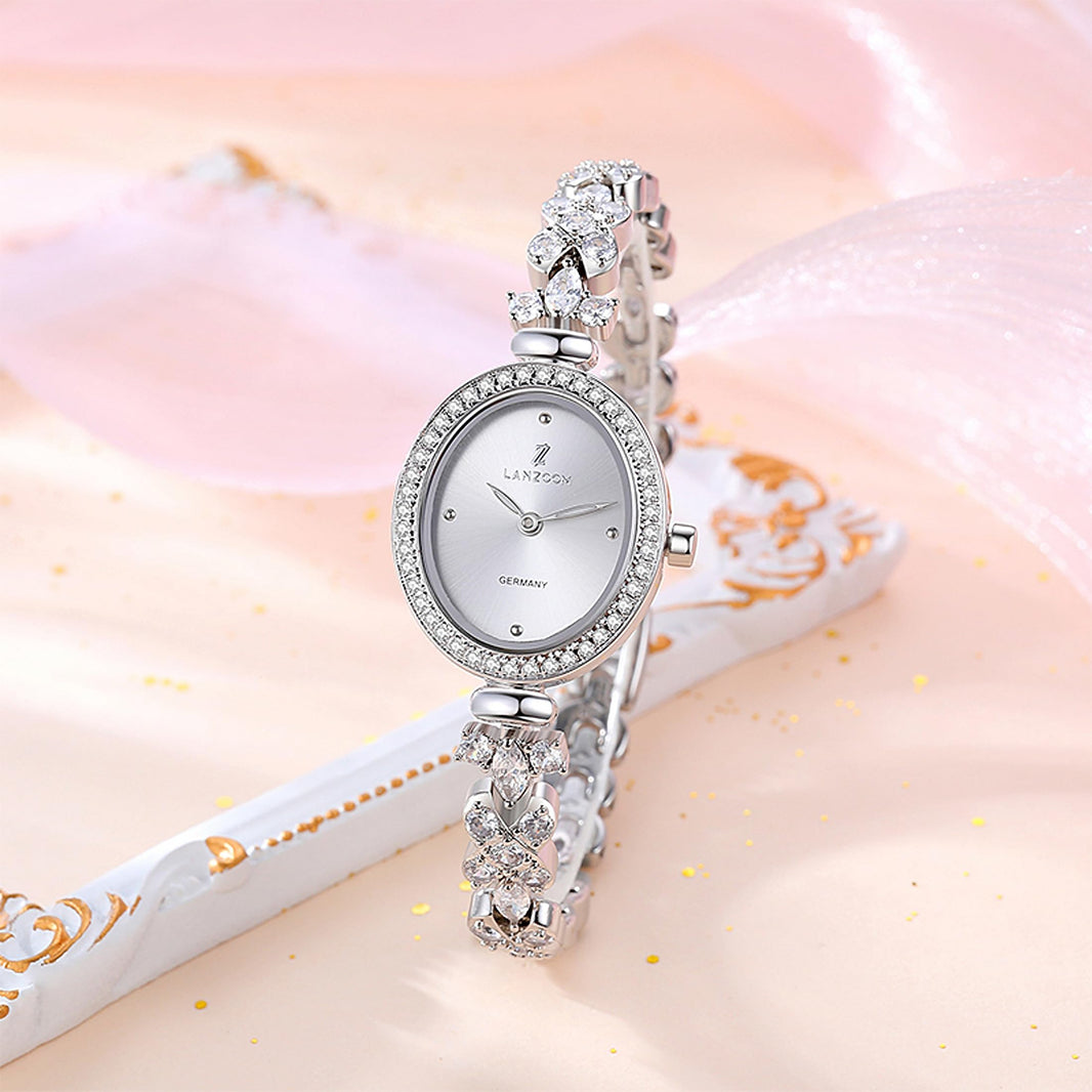 LANZOOM Retro Women's Quartz Watch - Stainless Steel case,Gold Filled, Ideal Gift for Holidays and Special Occasions.-LANZOOM Retro Women's Quartz Watch - Stainless Steel case,Gold Filled, Ideal Gift for Holidays and Special Occasions.