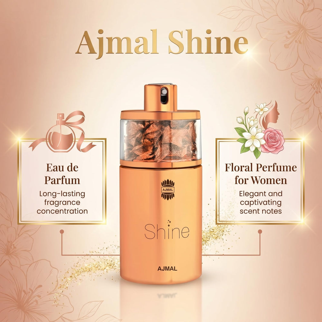Ajmal Aurum Eau de Parfum 2.5 oz (75 ml) for Women | Fresh, Fruity & Floral Oriental Perfume with Amber, Musk & Vanilla | Long-Lasting Luxury Scent from Dubai-Ajmal Aurum Eau de Parfum 2.5 oz (75 ml) for Women | Fresh, Fruity & Floral Oriental Perfume with Amber, Musk & Vanilla | Long-Lasting Luxury Scent from Dubai