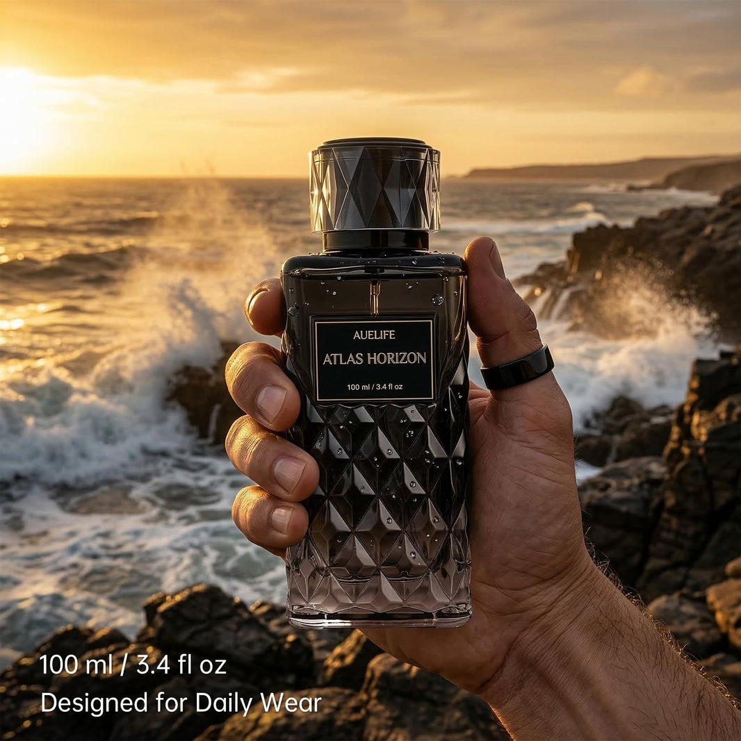 Auelife Cologne for Men, Alcohol-Free Long Lasting Perfume Fragrance, Fresh Lemon Citrus & Marine Scent with Cedar, Patchouli & Musk, 100ml / 3.4 Fl Oz, Daily Wear, Father’s Day Gift (NAVY MERIDIAN)-Auelife Cologne for Men, Alcohol-Free Long Lasting Perfume Fragrance, Fresh Lemon Citrus & Marine Scent with Cedar, Patchouli & Musk, 100ml / 3.4 Fl Oz, Daily Wear, Father’s Day Gift (NAVY MERIDIAN)