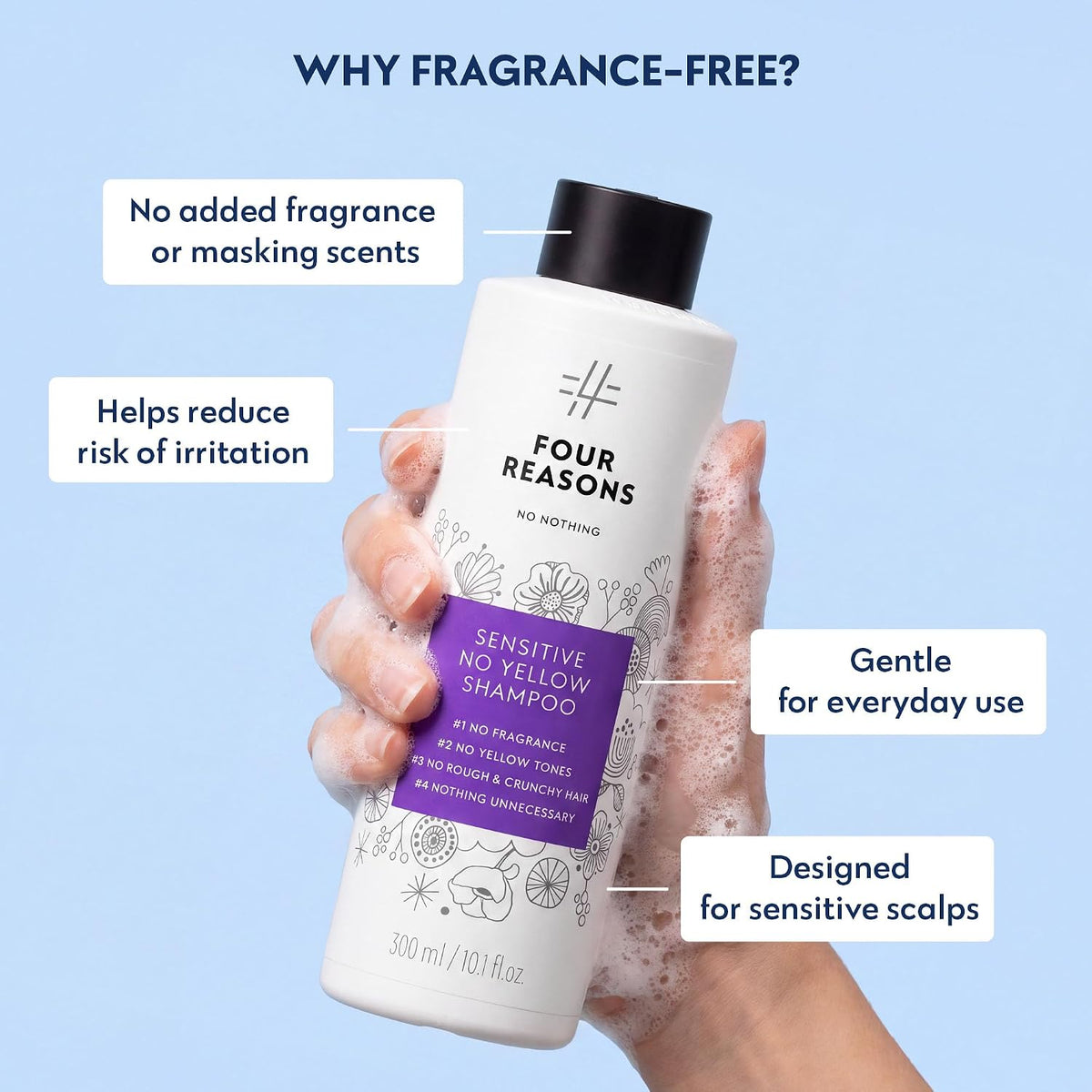 Sensitive No Yellow Shampoo-Sensitive No Yellow Shampoo