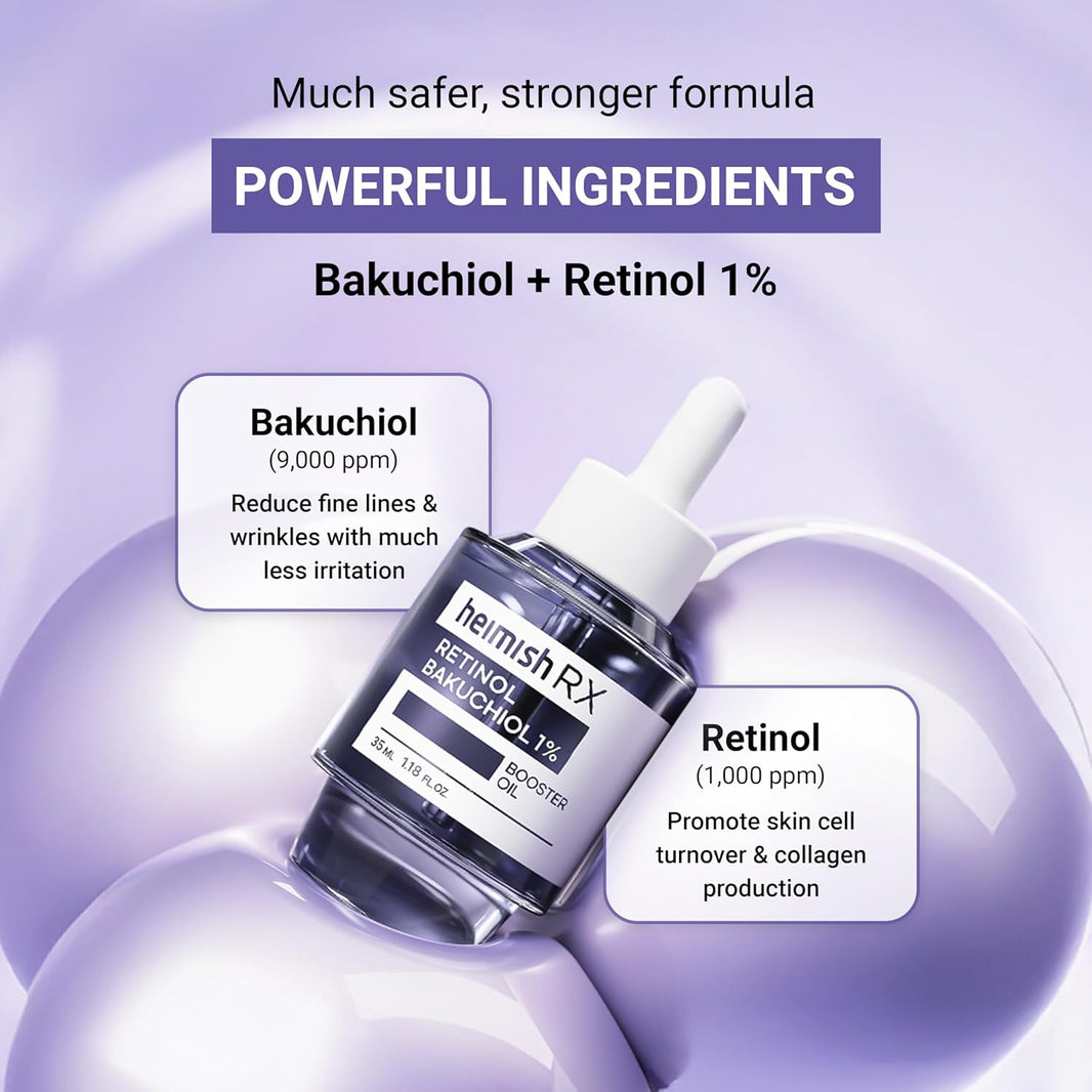 Heimish RX Retinol Bakuchiol 1% Booster Oil-Heimish RX Retinol Bakuchiol 1% Booster Oil