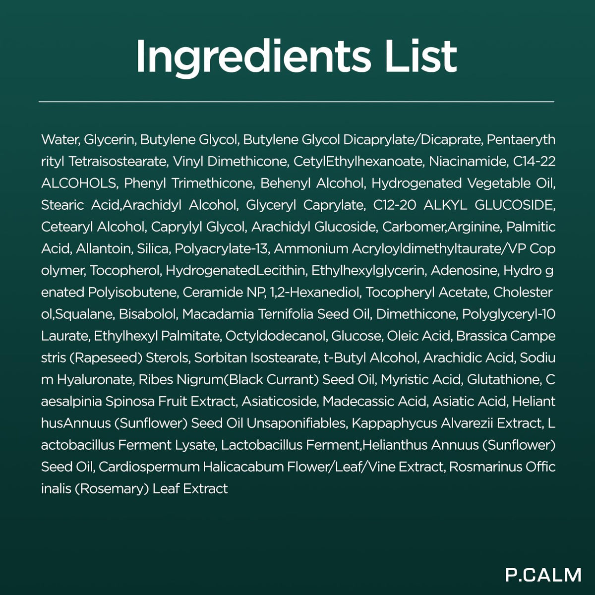 P.CALM Cato Cream-P.CALM Cato Cream