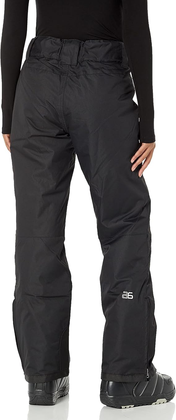 Arctix Women's Insulated Snow Pants, Black, Medium, 1800 (Clearance)-Arctix Women's Insulated Snow Pants, Black, Medium, 1800 (Clearance)