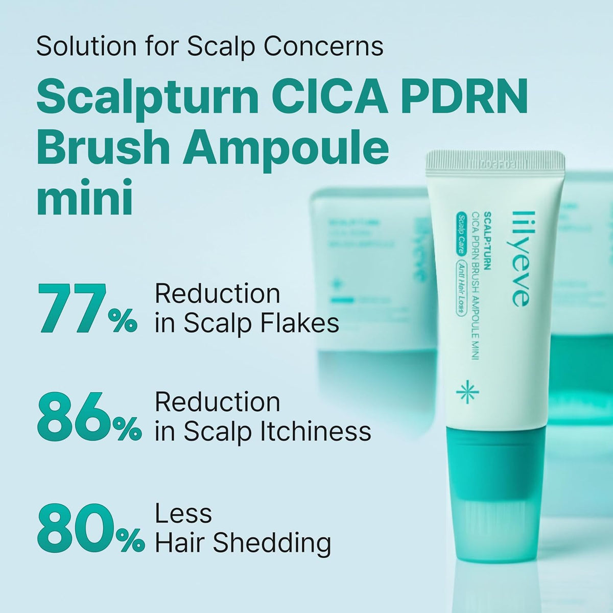 Lilyeve Scalp:Turn CICA PDRN Brush Ampoule-Lilyeve Scalp:Turn CICA PDRN Brush Ampoule
