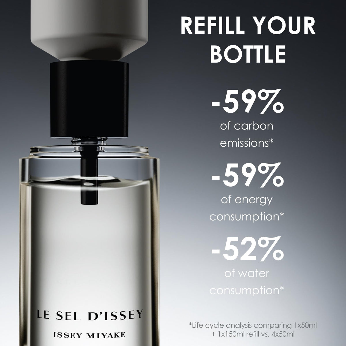 Issey Miyake Le Sel d'Issey Eau de Toilette - Fresh Woody Marine Fragrance for Men - With Salt Accord, Marine Seaweed, Ginger & Cedarwood - Refillable-Issey Miyake Le Sel d'Issey Eau de Toilette - Fresh Woody Marine Fragrance for Men - With Salt Accord, Marine Seaweed, Ginger & Cedarwood - Refillable