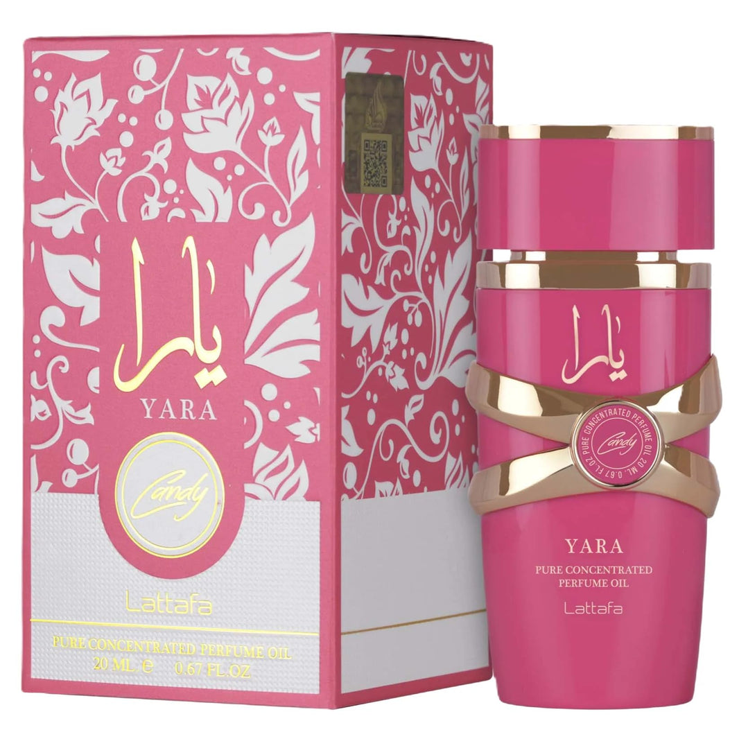 Lattafa Yara Candy - Vanilla, Fruity, Citrus, Floral - Eau de Parfum Long-Lasting Fragrance for Women, 3.40 Ounce / 100 ml-Lattafa Yara Candy - Vanilla, Fruity, Citrus, Floral - Eau de Parfum Long-Lasting Fragrance for Women, 3.40 Ounce / 100 ml