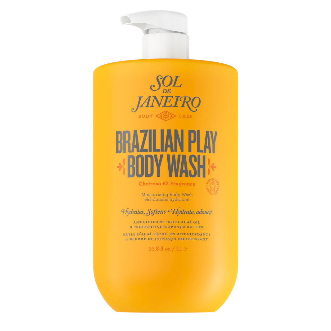 Sol de Janeiro Brazilian Play Body Wash | Moisturizing Shower Gel in Cheirosa 62 Scent-Sol de Janeiro Brazilian Play Body Wash | Moisturizing Shower Gel in Cheirosa 62 Scent