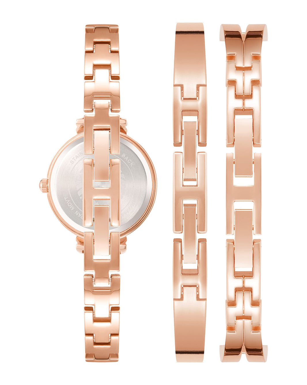 Anne Klein Women's Premium Crystal Accented Bangle Watch Set, AK/2245-Anne Klein Women's Premium Crystal Accented Bangle Watch Set, AK/2245