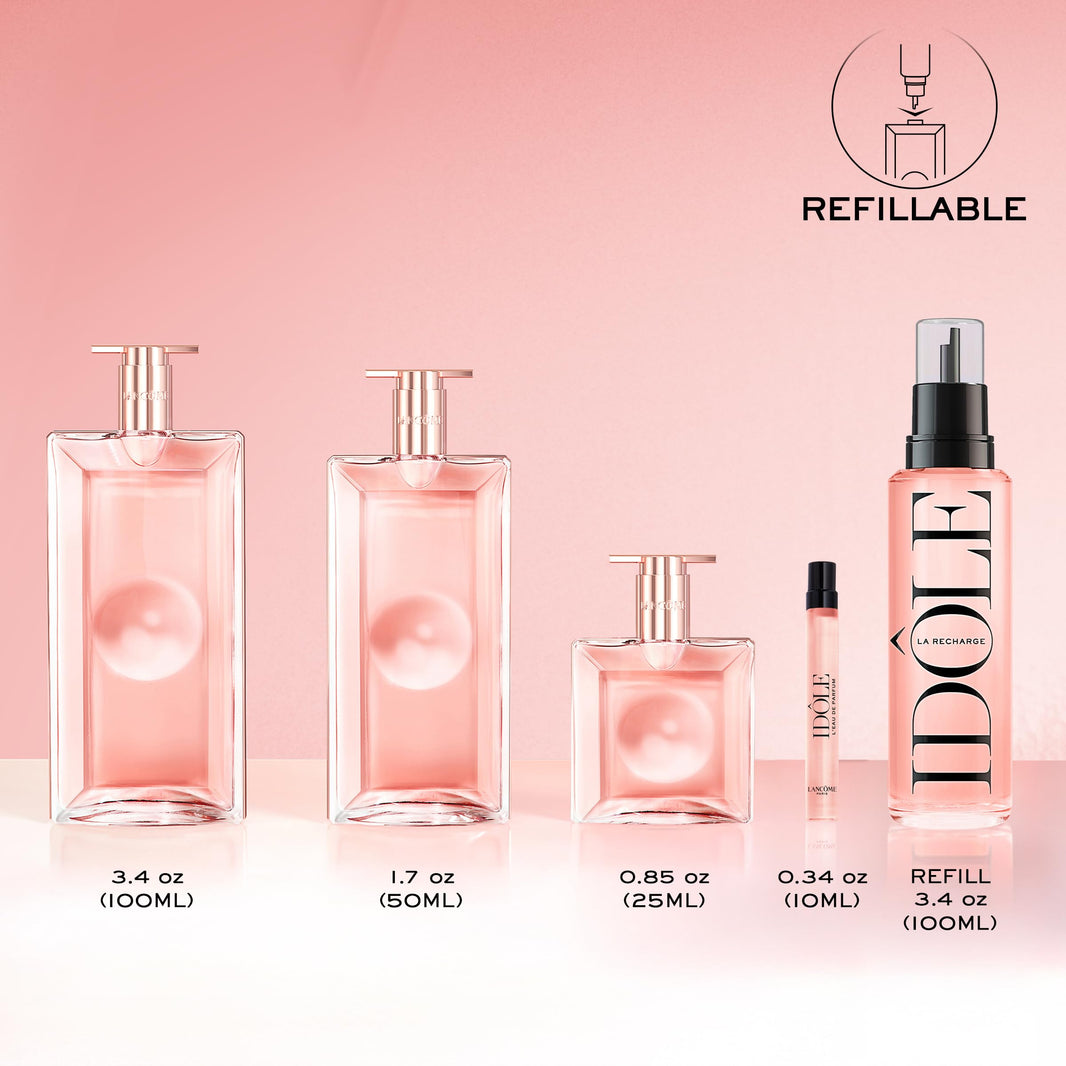 Lancôme Idôle Eau de Parfum - Long Lasting Fragrance with Notes of Bergamont, Jasmine & Vanilla - Fresh & Floral Women's Perfume-Lancôme Idôle Eau de Parfum - Long Lasting Fragrance with Notes of Bergamont, Jasmine & Vanilla - Fresh & Floral Women's Perfume
