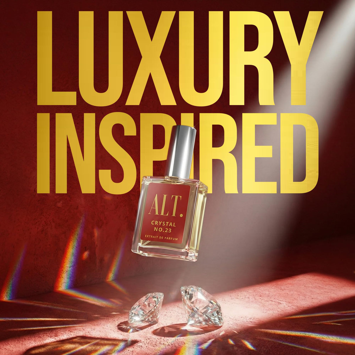 ALT. FRAGRANCES Crystal No. 23 – Inspired by Bac. Roug. 540, Unisex Perfume, Extrait de Parfum, Long Lasting Perfume for Men & Women with Jasmine, Amberwood & Cedar Notes, 60ml-ALT. FRAGRANCES Crystal No. 23 – Inspired by Bac. Roug. 540, Unisex Perfume, Extrait de Parfum, Long Lasting Perfume for Men & Women with Jasmine, Amberwood & Cedar Notes, 60ml