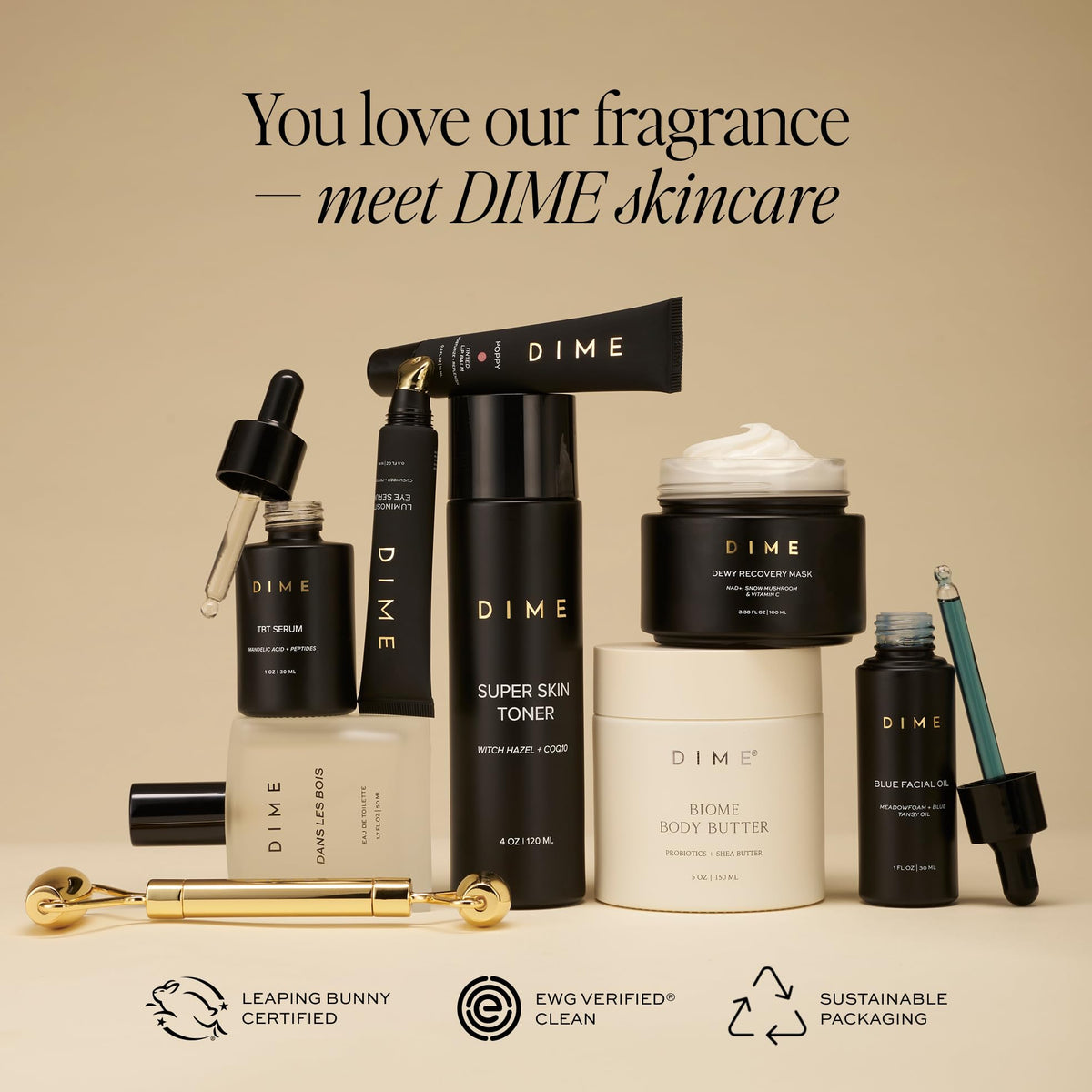 DIME Beauty 7 Summers Perfume for Women - Sweet Floral Eau de Toilette with Bergamot, Vanilla Orchid and Coconut, Clean, Vegan, Cruelty-Free Fragrance, 1.7 oz / 50 ml-DIME Beauty 7 Summers Perfume for Women - Sweet Floral Eau de Toilette with Bergamot, Vanilla Orchid and Coconut, Clean, Vegan, Cruelty-Free Fragrance, 1.7 oz / 50 ml