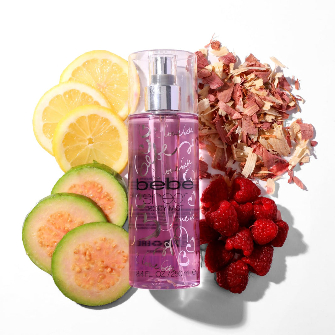Bebe Sheer Eau de Parfum Spray for Woman - Long Lasting Amber Floral Womens Fragrance - Notes of Citrus Cocktail, Pink Peony and Sandalwood Perfume for Women - 3.4 oz-Bebe Sheer Eau de Parfum Spray for Woman - Long Lasting Amber Floral Womens Fragrance - Notes of Citrus Cocktail, Pink Peony and Sandalwood Perfume for Women - 3.4 oz