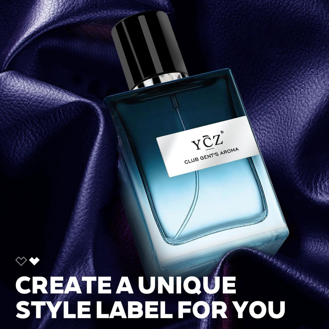 Ycz Midnight Marine Eau de Parfum for Men, 1.7 Fl Oz (50 mL), Long-Lasting Cologne, Fresh Marine & Woody Fragrance with Grapefruit, Ginger and Cedar Notes for Daily Wear, Date Night and Gifts-Ycz Midnight Marine Eau de Parfum for Men, 1.7 Fl Oz (50 mL), Long-Lasting Cologne, Fresh Marine & Woody Fragrance with Grapefruit, Ginger and Cedar Notes for Daily Wear, Date Night and Gifts