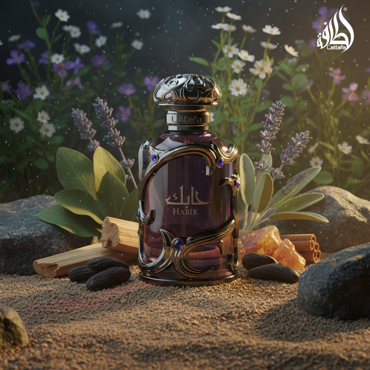 Lattafa Habik – Floral, Fruity, Fresh, Musky – Eau de Parfum Spray Long-Lasting Fragrance for Women, 3.4 Ounce / 100 ml-Lattafa Habik – Floral, Fruity, Fresh, Musky – Eau de Parfum Spray Long-Lasting Fragrance for Women, 3.4 Ounce / 100 ml