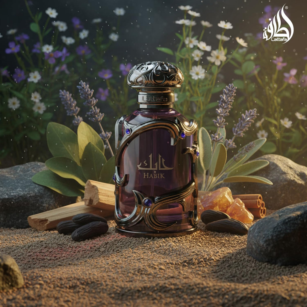 Lattafa Habik – Floral, Fruity, Fresh, Musky – Eau de Parfum Spray Long-Lasting Fragrance for Women, 3.4 Ounce / 100 ml-Lattafa Habik – Floral, Fruity, Fresh, Musky – Eau de Parfum Spray Long-Lasting Fragrance for Women, 3.4 Ounce / 100 ml
