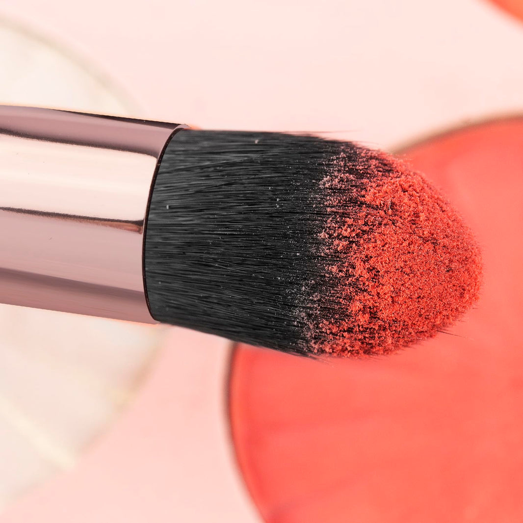 Real Perfection Makeup Brush Set 16 Pcs with 1 Eyebrow Razor Premium Synthetic Foundation Powder Concealers Eyeshadow Blush Makeup Brushes Make up Brushes Kit (Pink)-Real Perfection Makeup Brush Set 16 Pcs with 1 Eyebrow Razor Premium Synthetic Foundation Powder Concealers Eyeshadow Blush Makeup Brushes Make up Brushes Kit (Pink)