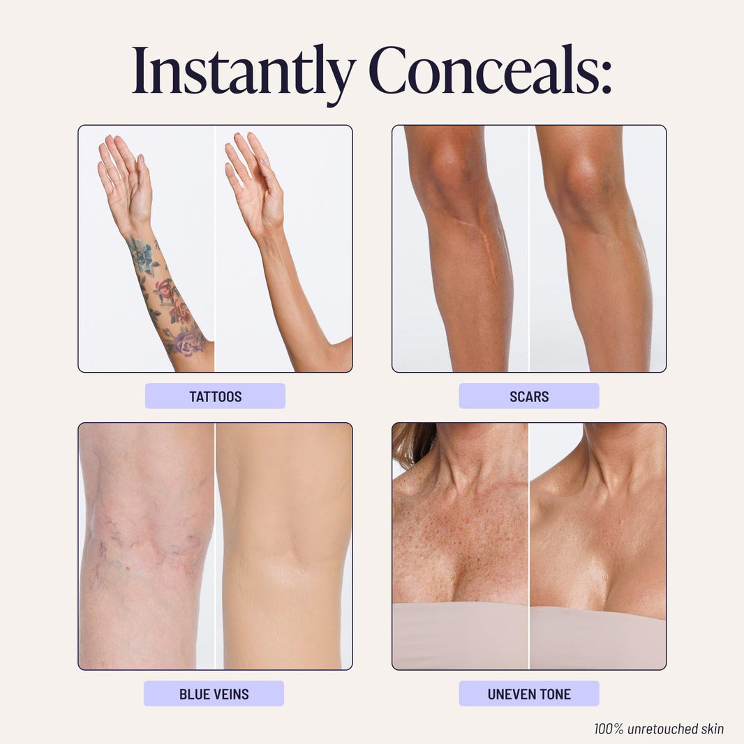 Westmore Beauty Body Coverage Perfector – Waterproof Leg & Body Makeup/Bronzer For Women - Best Tattoo Cover Up Makeup & Tattoo Concealer - 3.5 Oz Natural Radiance-Westmore Beauty Body Coverage Perfector – Waterproof Leg & Body Makeup/Bronzer For Women - Best Tattoo Cover Up Makeup & Tattoo Concealer - 3.5 Oz Natural Radiance