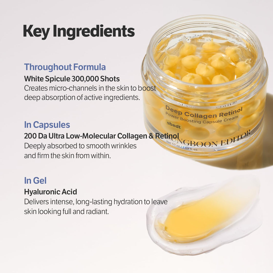 Sungboon Editor Deep Collagen Retinal Power Boosting Capsule Cream-Sungboon Editor Deep Collagen Retinal Power Boosting Capsule Cream