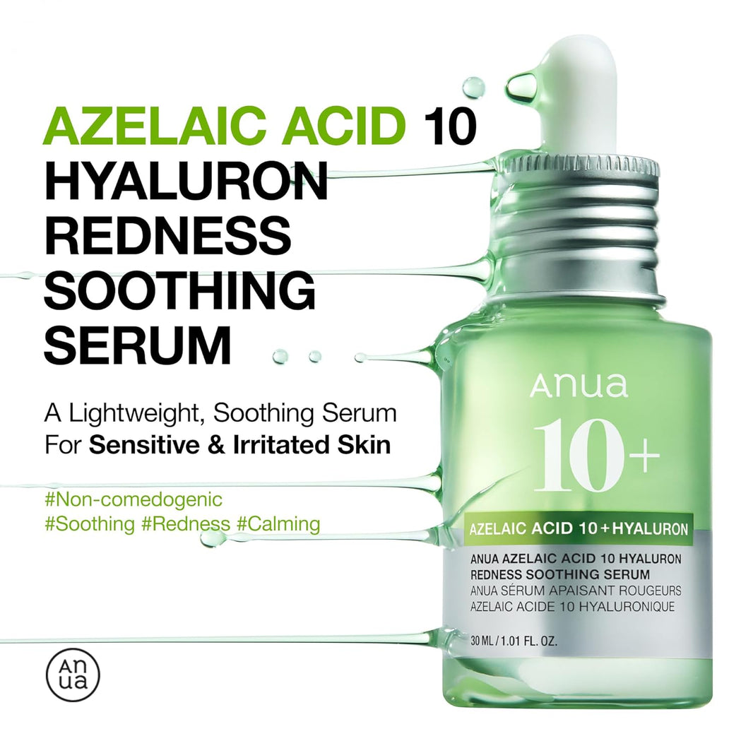 ANUA Azelaic Acid 10 Hyaluron Redness Soothing Serum-ANUA Azelaic Acid 10 Hyaluron Redness Soothing Serum