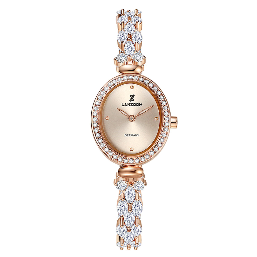 LANZOOM Retro Women's Quartz Watch - Stainless Steel case,Gold Filled, Ideal Gift for Holidays and Special Occasions.-LANZOOM Retro Women's Quartz Watch - Stainless Steel case,Gold Filled, Ideal Gift for Holidays and Special Occasions.