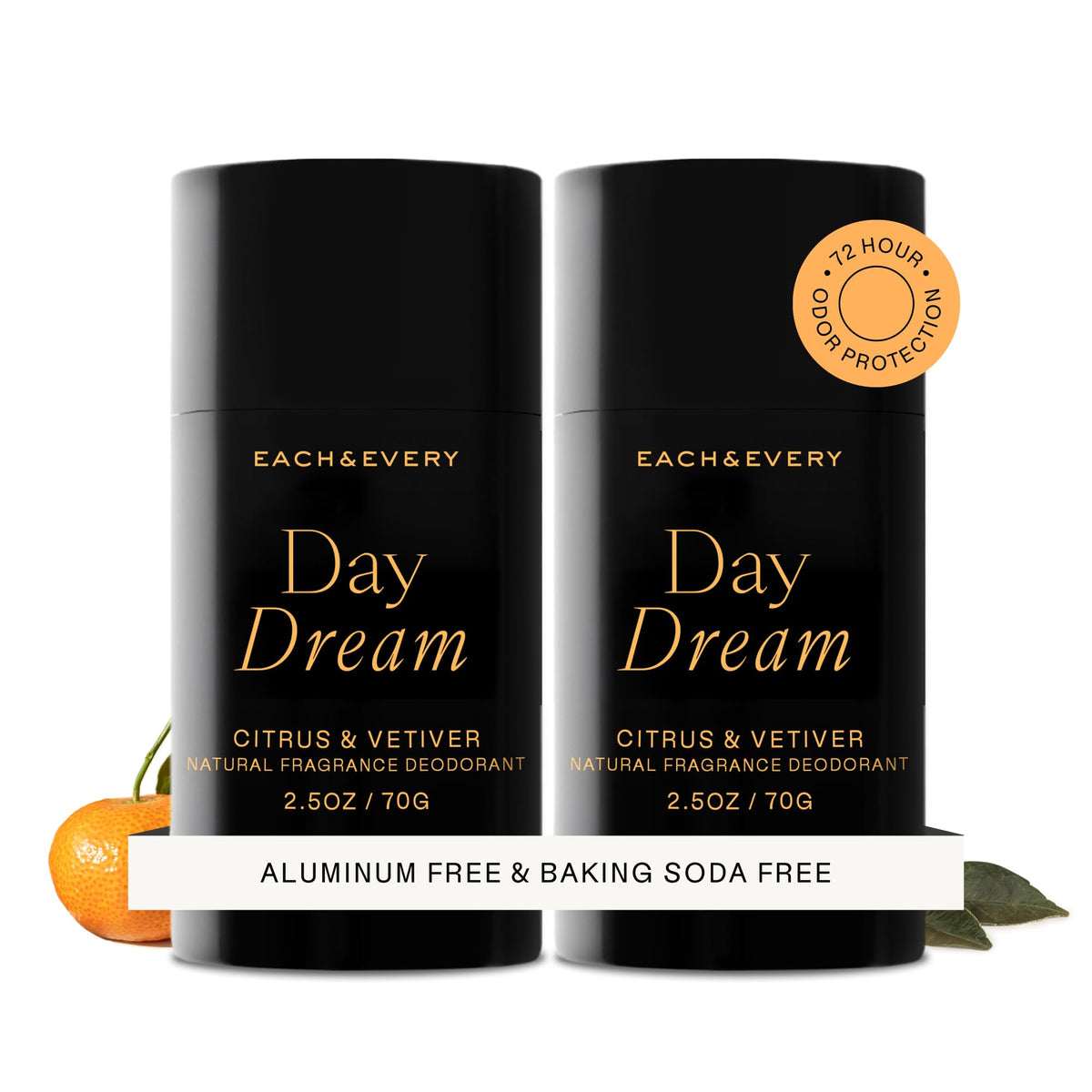 Each & Every Aluminum Free Deodorant for Women & Men – Natural Fragrance 72-Hr Odor Protection, Non-Toxic Deodorant for Sensitive Skin, EWG Verified, Baking Soda Free - Cedar & Vanilla 2 Pack, 2.5oz-Each & Every Aluminum Free Deodorant for Women & Men – Natural Fragrance 72-Hr Odor Protection, Non-Toxic Deodorant for Sensitive Skin, EWG Verified, Baking Soda Free - Cedar & Vanilla 2 Pack, 2.5oz