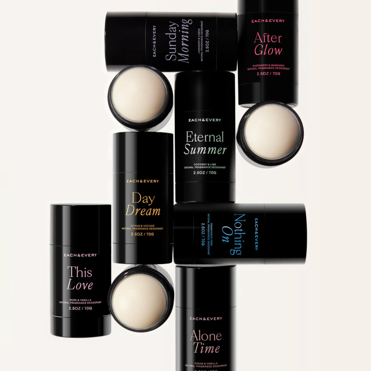 Each & Every Aluminum Free Deodorant for Women & Men – Natural Fragrance 72-Hr Odor Protection, Non-Toxic Deodorant for Sensitive Skin, EWG Verified, Baking Soda Free - Cedar & Vanilla 2 Pack, 2.5oz-Each & Every Aluminum Free Deodorant for Women & Men – Natural Fragrance 72-Hr Odor Protection, Non-Toxic Deodorant for Sensitive Skin, EWG Verified, Baking Soda Free - Cedar & Vanilla 2 Pack, 2.5oz