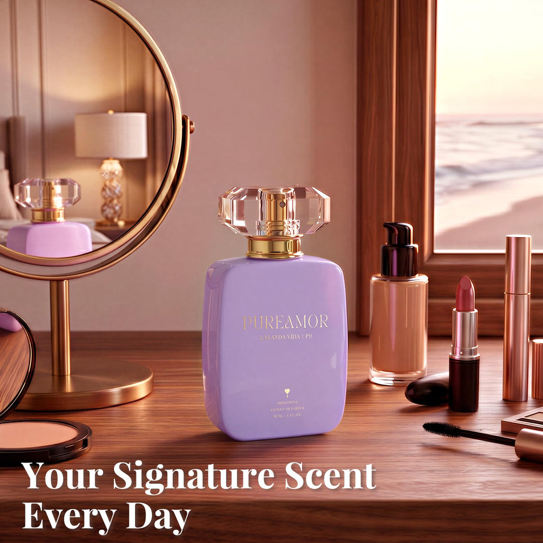 PUREAMOR Pheromone Perfume for Women, Moonlight Mellow Extrait de Parfum - Long Lasting Sweet Floral Gourmand Scent, 30% High Concentration, Full Size Fragrance Spray, 1.0 oz / 30 ml-PUREAMOR Pheromone Perfume for Women, Moonlight Mellow Extrait de Parfum - Long Lasting Sweet Floral Gourmand Scent, 30% High Concentration, Full Size Fragrance Spray, 1.0 oz / 30 ml