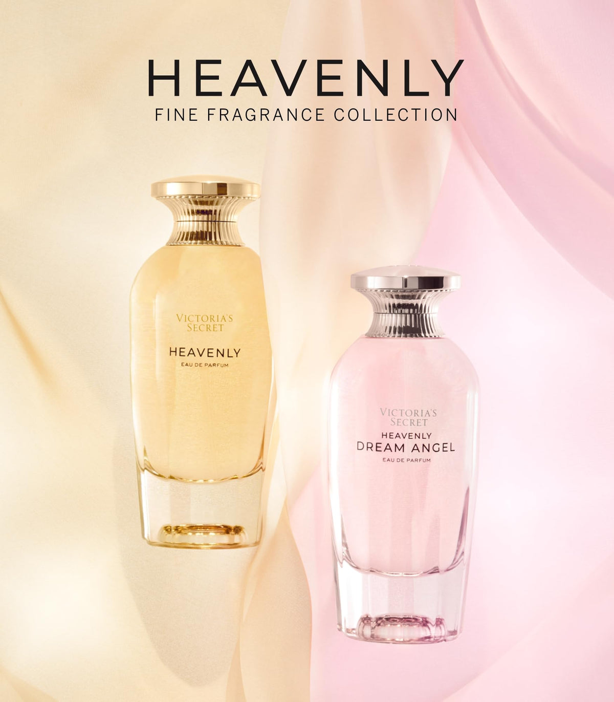 Victoria's Secret Heavenly Eau de Parfum, Notes of Gold Musk, Vanilla Sandalwood & White Jasmine, Perfumes for Women (1.7 oz)-Victoria's Secret Heavenly Eau de Parfum, Notes of Gold Musk, Vanilla Sandalwood & White Jasmine, Perfumes for Women (1.7 oz)